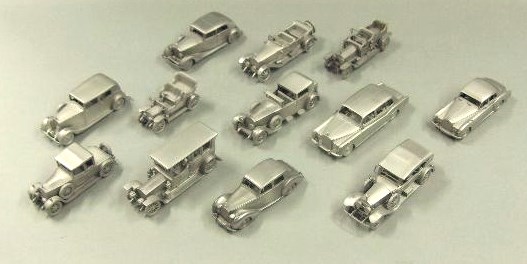 12 Pewter finish Rolls-Royce models.jpg