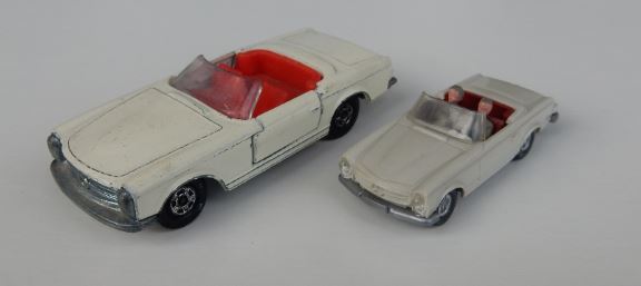 MB 230 SL Matchbox 1966 / Wiking 1966