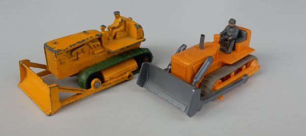 Matchbox Caterpillar 1955 / Wiking Kaelble 1959