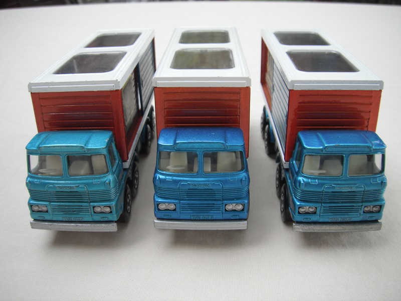 variations of the blue cab