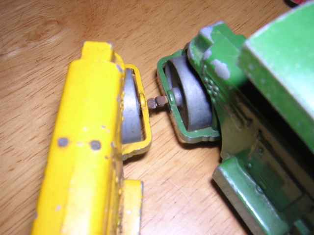 front axle rivets