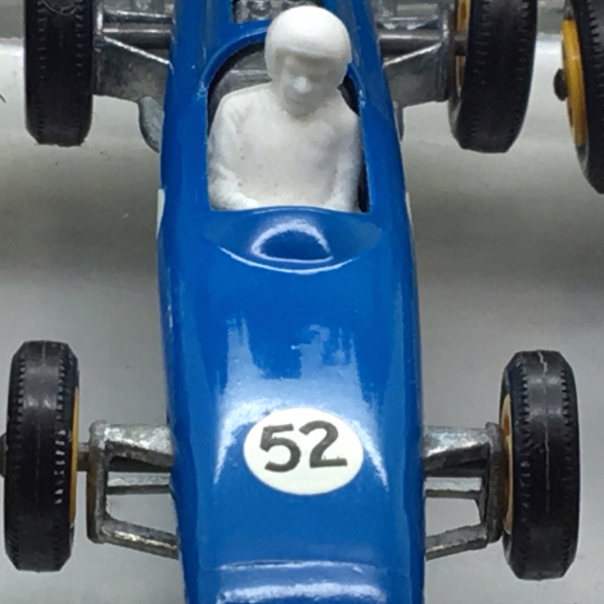 52 decal brm racer - head closeup