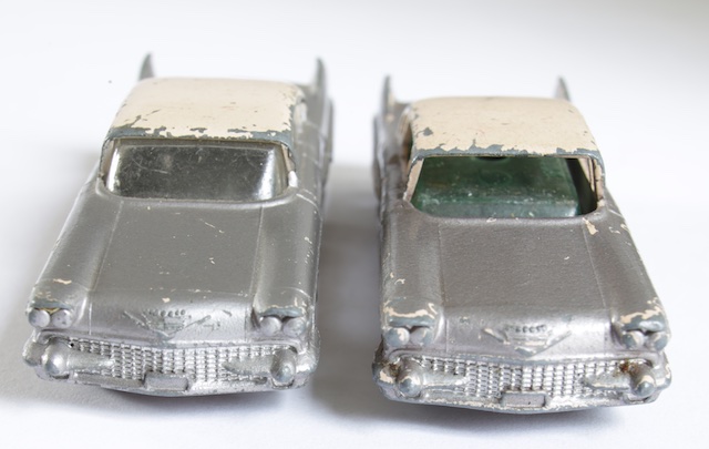 grey on the left, new one on the right