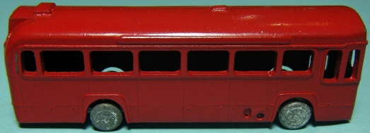 2I TOL OOO Autos Body Style #1 Red Bus White Metal Wheels & Axels.JPG