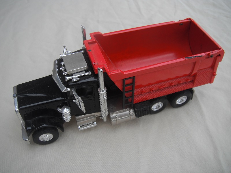 K# Never released  Peterbuilt Black & Red Dump Truck picture #1.jpg