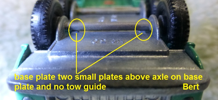 30c base plate with two small plates and without tow guide