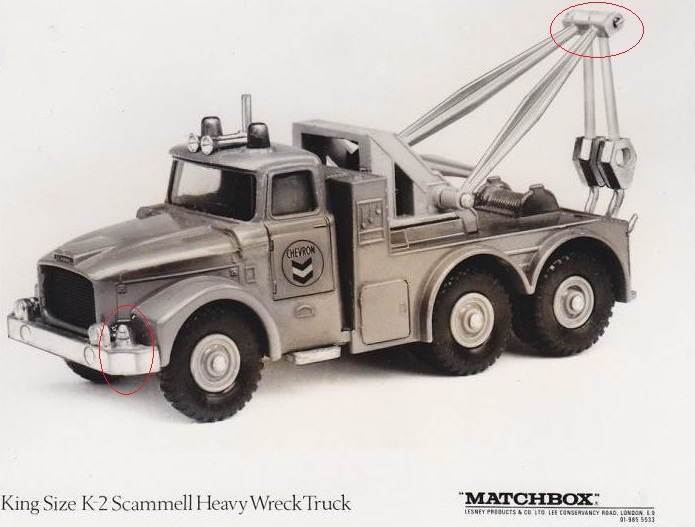 K2c promotional card image , note the Chevron door signage and crimped axle pin for hooks