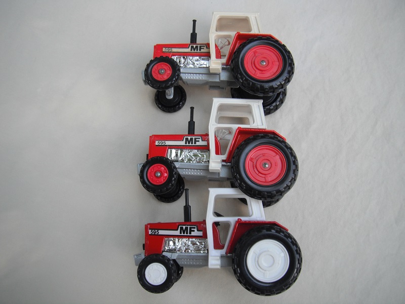 K35B Massey Ferguson Tractor & Trailer lt.red, red or dk.red tractors 1.jpg
