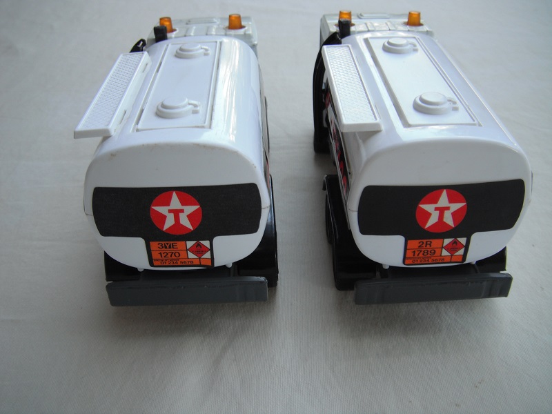 K131A Iveco Petrol Tanker Texaco rear label variations.jpg