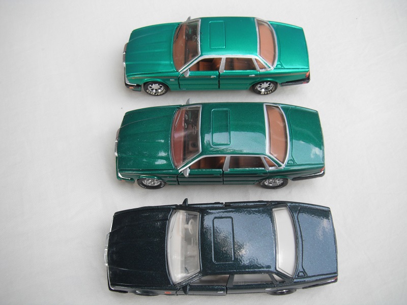 K146A Jaguar XJ6 metallic green variations.jpg