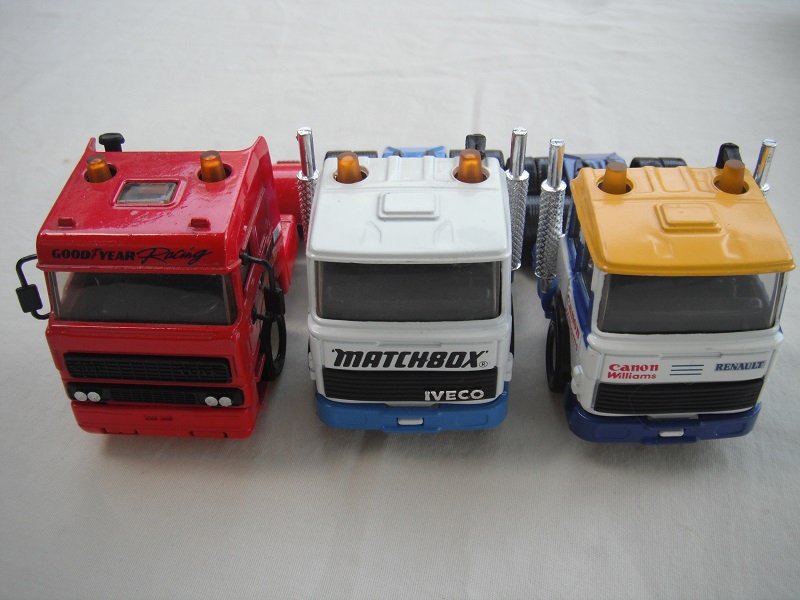 K160A Racing Car Transporter cab variations.jpg