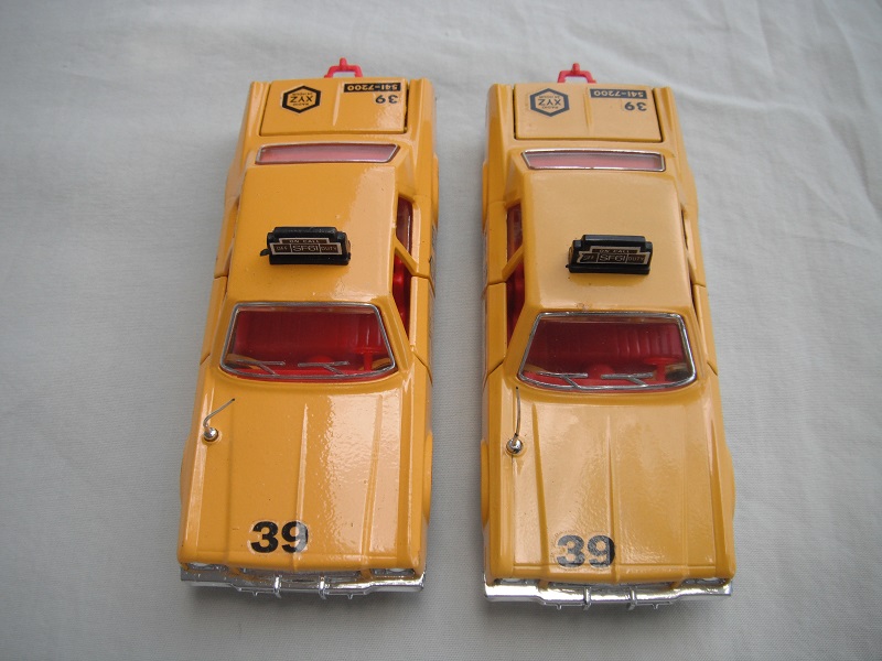 K79A Gran Fury Taxi yellow or dk. yellow, windshield with silver trim pic#1.jpg