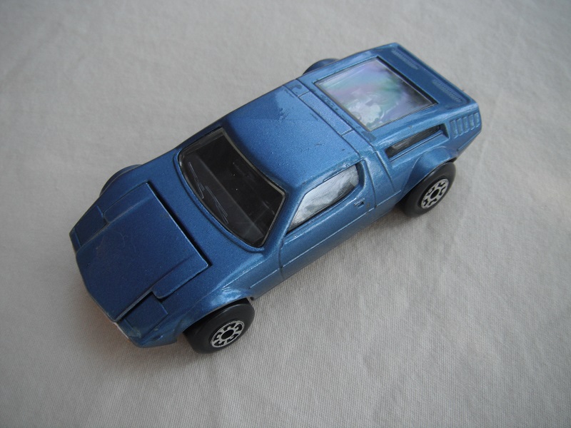 30.Dark met.blue body/Superkings silver base/Bulgaria made/black interior/clear windows.