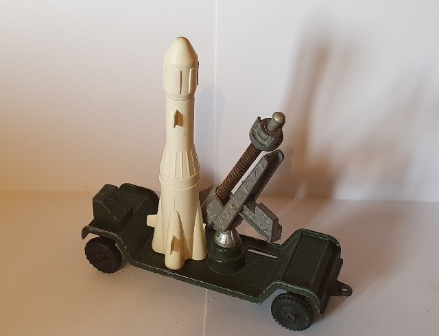 Matchbox NASA rocket holding the space until I find the correct one