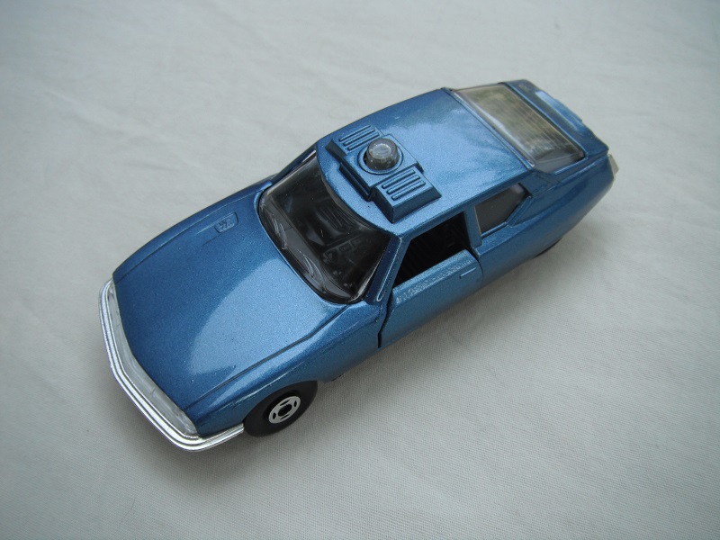 10 Blue body/black base/Bulgaria/black interior/clear windows/no tow hook/no labels.