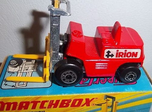 MB-15 FORK LIFT TRUCK RARE IRION PROMO LABEL NMIB 125.45.jpg