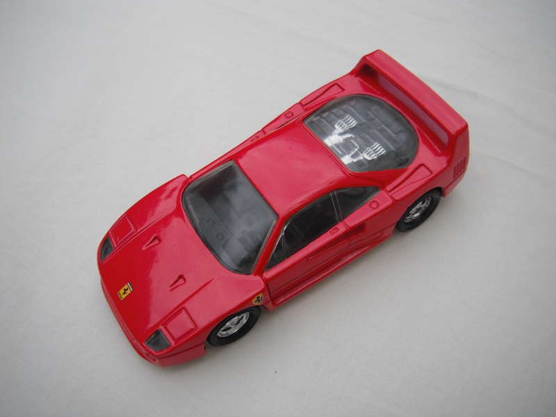 1. Red body/Specials/black Macau base/chrome 5 spoke star whls/clr windows/blk int/chrome engine/sml Ferrari on hood &amp; sides.