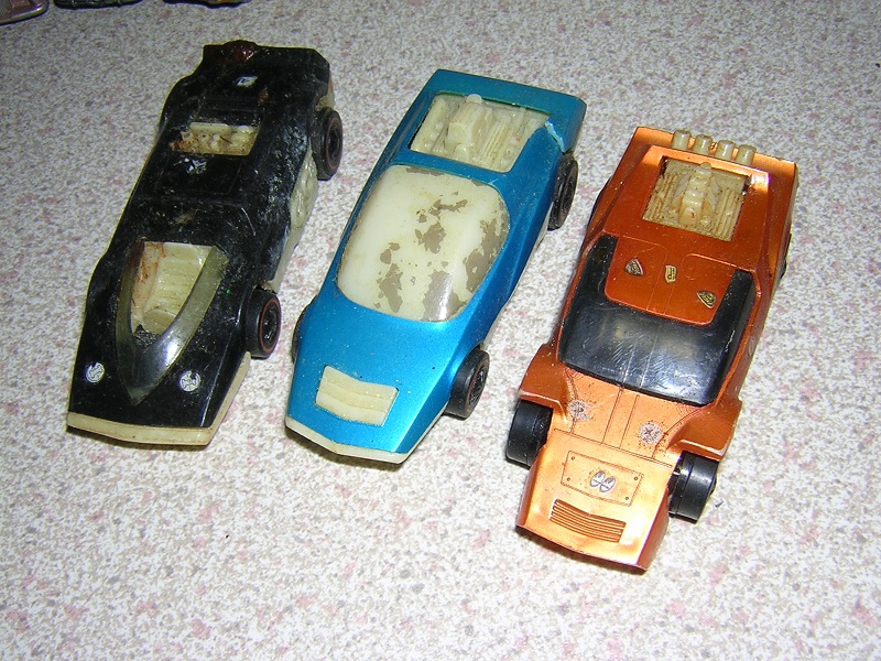three redline sizzlers