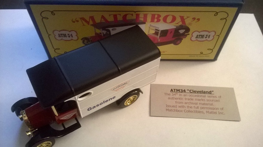 ATM34 Ford Model and Tanker Cleveland Gasoline red hood white body blk top.jpg