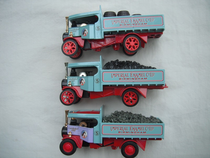 ATM22 1922 Foden Steam Truck Imperial Enamel Co. No.5 load variations pic#2.jpg