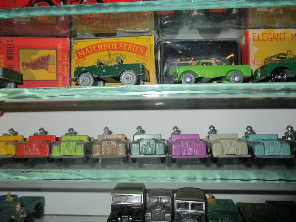 Some Fun Ho Land Rover models