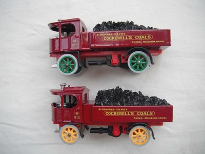 ATM17 1918 Atkinson Steam Wagon Cockerell's Coals wheel variations