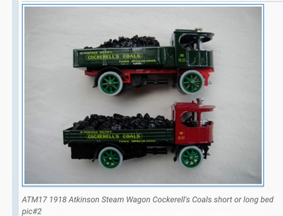 ATM-17 standard and Long Body Atkinson Steam Wagons pic 2