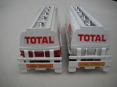 K16B Petrol Tanker &quot;Total&quot; Rear labels pic#2