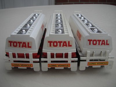 K16B Petrol Tanker &quot;Total&quot; Rear labels pic#1