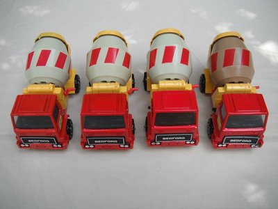 K26B Cement Truck red cab variations