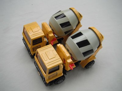 K26B Cement Truck yellow cab amber windows