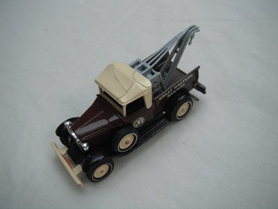 8. Model 'A' Ford/brown body/cream roof/gray jib/black base/Macau/solid cream wheels.