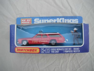 K67A Dodge Monaco Fire Chief Car box pic#1