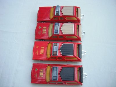 K67A Dodge Monaco Fire Chief Car red roof variations