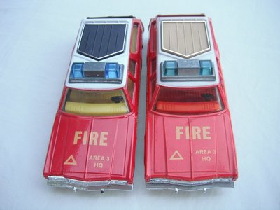 K67A Dodge Monaco Fire Chief Car interior variations