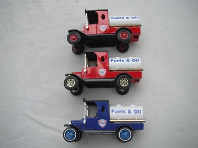 ATM 23: 1912 Ford Model &quot;T&quot; Tanker &quot;Fina Fuel &amp; Oil&quot; wheel variations