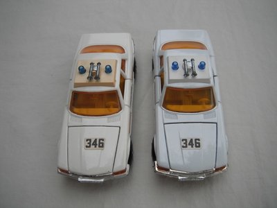 K61A Mercedes 350SLC Police Car white or off white pic#3