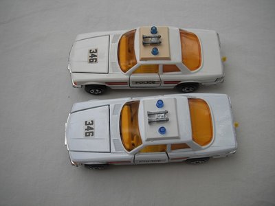 K61A Mercedes 350SLC Police Car white or off white pic#1