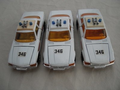 K61A Mercedes 350SLC Police Car window variations pic#1