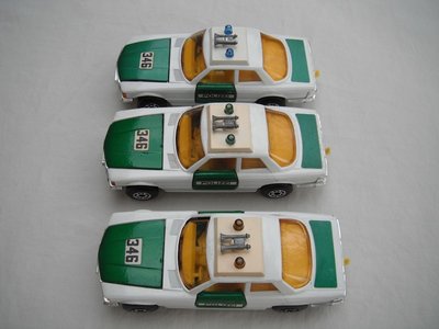 K61A Mercedes 350SLC Police Car dome light variations pic#2