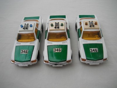 K61A Mercedes 350SLC Police Car dome light variations pic#1