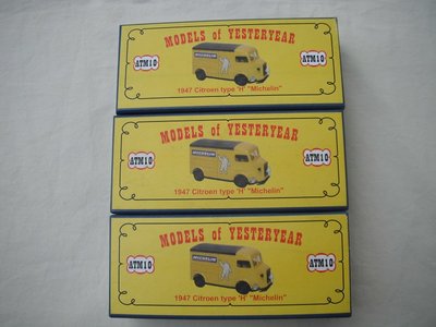 ATM10 1947 Citroen Type 'H' Michelin boxes