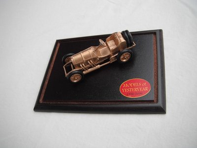 Y10-1 1908 &quot;Grand Prix&quot; Mercedes repainted in gold 1 of 12.