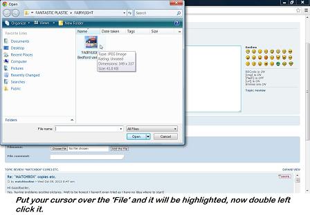 E, Double Click the 'File'.   .jpg